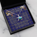 Sea Turtle Necklace To My Beautiful Soulmate Necklace In Your Eyes I Have Found My Home Clan Crichton Tartan Blue Turtle Necklace