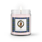 Soy Wax Candle - Buffalo Plaid Candle Clan Crest Badge Baird Modern Tartan Plaid Soy Wax Candle, oil candle, candle handmade, wax candle, soy wax, nature wax, natural soy wax, natural soy candles, natural candle