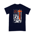 Scotstee Shop - Welder American Flag USA Patriotic Welder 4th Of July Shirt