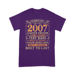 Vintage Born In February 2007 Birthday Gift Ideas Birthday Shirt - Scotstee Shop