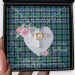 Gift For My Beautiful Girlfriend Necklace Valentine Necklace Clan Campbell Of Cawdor Ancient Tartan Cross Dancing Necklace Scottish Tartan Jewelry