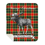 Scotstee Shop Plaid Tartan Blanket With Moose Clan MacLachlan Hunting Modern Plaid Blanket, plaid blanket australia,plaid blanket canada,plaid christmas blanket,plaid fleece sherpa blanket,plaid sherpa blanket canada,plaid sherpa blanket lipstick,plaid sherpa blanket pink,plaid sherpa blanket queen