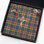 To My Beautiful Soulmate Necklace In Your Eyes I Have Found My Home Clan Buchanan Ancient Tartan Cross Dancing Necklace
