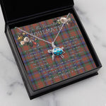 Sea Turtle Necklace To My Beautiful Soulmate Necklace In Your Eyes I Have Found My Home Clan MacDuff Hunting Modern Tartan Blue Turtle Necklace