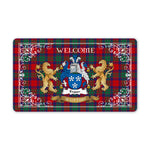 Doormat - Tartan Door Mat The Family Fraser of Altyre Welcome Mat, Plaid Doormat Scottish