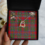 To My Beautiful Soulmate Necklace In Your Eyes I Have Found My Home Clan MacKintosh Modern Tartan Forever Love Necklace