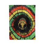 Scotstee Shop - Scotstee Shop Blanket Alien Skull Tie Dye Hippie Fleece Blanket