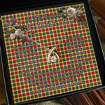 To My Beautiful Soulmate Necklace In Your Eyes I Have Found My Home Clan Gibbs Tartan Wishbone Dancing Necklace