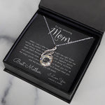 To My Mom Necklace, To My Beautiful Mom Necklace, Mother's Day Gift For Mom From Son, Thank You Mom