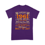 Vintage Birthday January 1961 Years Old Birthday Shirt 60th birthday gifts - Scotstee Shop