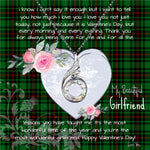 Rising Phoenix Necklace - Valentine Necklace Clan Beveridge Tartan Gift for Girlfriend, Gift for My Wife Rising Phoenix Necklace