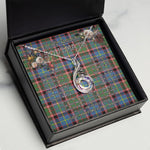 To My Beautiful Soulmate Necklace In Your Eyes I Have Found My Home Clan Stirling Tartan Rising Phoenix Necklace