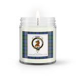 Soy Wax Candle - Buffalo Plaid Candle Clan Crest Badge Baird Modern Tartan Plaid Soy Wax Candle, oil candle, candle handmade, wax candle, soy wax, nature wax, natural soy wax, natural soy candles, natural candle