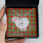 Rising Phoenix Necklace - Valentine Necklace Clan MacGregor Tartan Gift for Girlfriend, Gift for My Wife Rising Phoenix Necklace