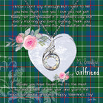Rising Phoenix Necklace - Valentine Necklace Clan Duncan Ancient Tartan Gift for Girlfriend, Gift for My Wife Rising Phoenix Necklace