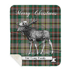 Scotstee Shop Plaid Tartan Blanket With Moose Clan Craig Ancient Plaid Blanket, plaid blanket australia,plaid blanket canada,plaid christmas blanket,plaid fleece sherpa blanket,plaid sherpa blanket canada,plaid sherpa blanket lipstick,plaid sherpa blanket pink,plaid sherpa blanket queen