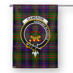 Tartan Personalized Flag Cameron Tartan Garden Flag Cameron Of Erracht Modern Tartan Flag Clan Badge Tartan House Flag