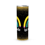 Back To School Skinny Tumbler 1st Grade Teacher Shirts First Grade Team Teachers Back To School Gift - Scotstee Shop
