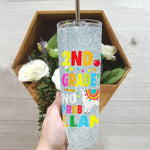 Back To School Skinny Tumbler 2nd Grade No Prob Llama Teacher Student First Day Of School Back To School Gift - Scotstee Shop