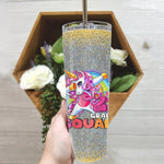 Back To School Skinny Tumbler 2nd Grade Squad Dabbing Unicorn Back To School Girls Gift - Scotstee Shop