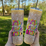 Back To School Skinny Tumbler 2nd Grade Teacher Tie Dye Back To School Gifts - Scotstee Shop