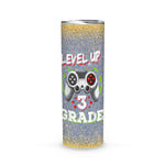 Back To School Skinny Tumbler 3rd Grade Level Up Back To School Unlocked Third Grade Boys Gift - Scotstee Shop