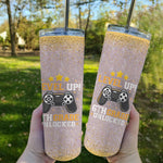 Back To School Skinny Tumbler 6th Grade First Day Of School Gift Video Gamer Boys Back Men Back To School Gift - Scotstee Shop