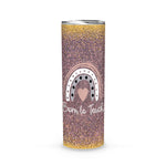 Back To School Skinny Tumbler Born To Teach Saying Teacher Love Teaching Students Quote Back To School Gift - Scotstee Shop
