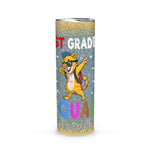 Back To School Skinny Tumbler Cat Shirt 1st Grade Backpack Teachers Back To School Gift - Scotstee Shop
