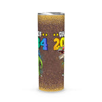 Back To School Skinny Tumbler Class Of 2034 T-rex Dinosaur Kindergarten Back To School Boy Gift - Scotstee Shop