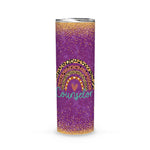 Back To School Skinny Tumbler Counselor Rainbow Leopard Funny School Counselor Gift Back To School Gift - Scotstee Shop