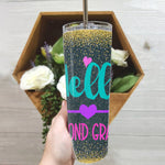 Back To School Skinny Tumbler Cute Hello Second Grade 2nd Grade Back To School Girls Gift - Scotstee Shop