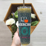 Back To School Skinny Tumbler Cute Homeschool Mom The Job I Never Wanted Back To School Gift - Scotstee Shop