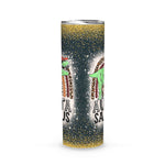 Back To School Skinny Tumbler Dinosaur T-rex Leopard Rainbow Auntasaurus Aunta Aunt Saurus Back To School Gift - Scotstee Shop