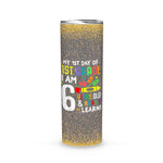 Back To School Skinny Tumbler First Day Of School Skinny Tumbler 1st Grade Back To First Day Of School Gift Back To School Gift - Scotstee Shop