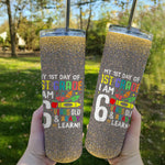 Back To School Skinny Tumbler First Day Of School Skinny Tumbler 1st Grade Back To First Day Of School Gift Back To School Gift - Scotstee Shop