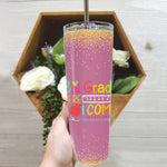 Back To School Skinny Tumbler First Day Of School Skinny Tumbler 3rd Grade Here I Come Happy First Day Of School Funny Back To School Gift - Scotstee Shop
