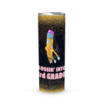 Back To School Skinny Tumbler Flossin Into 3rd Grade First Day Of School Back To School Gift - Scotstee Shop