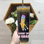 Back To School Skinny Tumbler Flossin Into 3rd Grade First Day Of School Back To School Gift - Scotstee Shop
