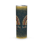 Back To School Skinny Tumbler Fourth Grade Vibes Rainbow Teacher 4th Grade Back To School Gift - Scotstee Shop