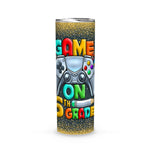 Back To School Skinny Tumbler Game On 6th Grade Back To School 6th Grade Level Unlocked Gift - Scotstee Shop