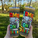 Back To School Skinny Tumbler Game On 6th Grade Back To School 6th Grade Level Unlocked Gift - Scotstee Shop