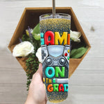 Back To School Skinny Tumbler Game On 6th Grade Back To School 6th Grade Level Unlocked Gift - Scotstee Shop