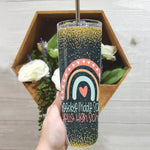 Back To School Skinny Tumbler Goodbye Middle School Hello High School Graduation End Year Back To School Gift - Scotstee Shop