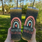 Back To School Skinny Tumbler Goodbye Middle School Hello High School Graduation End Year Back To School Gift - Scotstee Shop