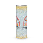 Back To School Skinny Tumbler Homeschool Mama Homeschool Mom Teach At Home Rainbow Back To School Gift - Scotstee Shop