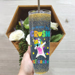 Back To School Skinny Tumbler I Am Ready To Crush 1st Grade Back To School Gift - Scotstee Shop