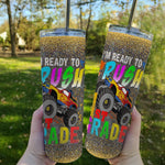 Back To School Skinny Tumbler Im Ready To Crush 1st Grade T-rex Dinosaur Back To School Gift - Scotstee Shop