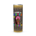Back To School Skinny Tumbler Im Ready To Crush 2nd Grade Afro Melanin Back To School Kid Gift - Scotstee Shop