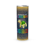Back To School Skinny Tumbler Im Ready To Crush 2nd Grade Sea Turtle Back To School Gift - Scotstee Shop